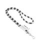 Polyester 2-kleurige koord-lanyard met full color label