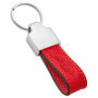 Sleutelhanger P02660, Kunstleder, Rood