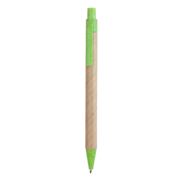 GROVE balpen van gerecycled karton - lichtgroen GROVE balpen van gerecycled karton - lichtgroen