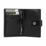 Valenta Card Wallet Leather MagSafe Luxe - zwart