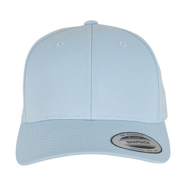 Curved Classic Snapback - Light Blue - One Size Curved Classic Snapback - Light Blue - One Size