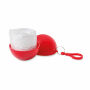 NIMBUS - Poncho in kunststof bal - Rood