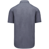 Overhemd in onderhoudsvriendelijk polykatoen-popeline korte mouwen heren Urban Grey 6XL Overhemd in onderhoudsvriendelijk polykatoen-popeline korte mouwen heren Urban Grey 6XL