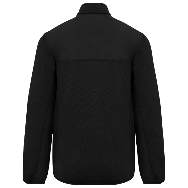 Gerecycled herenjasje in polytricot Black 5XL Gerecycled herenjasje in polytricot Black 5XL