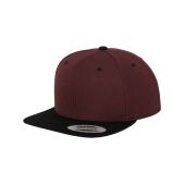 maroon/black