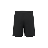 2-in-1 duurzame short met ingewerkte ondershort Black XS 2-in-1 duurzame short met ingewerkte ondershort Black XS