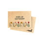 Plantbare Visitekaartjes & Hangtags - Lichtbruin 105 x 75 mm