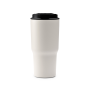 FLIP Thermobeker dubbelwandig, RVS, inhoud 600ml - wit