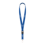 Afneembare polyester lanyard in Pantone-kleur met zeefdruk en ovale haak Afneembare polyester lanyard in Pantone-kleur met zeefdruk en ovale haak