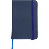 Notitieboek Brigitta | Gerecycled PU | A5 | Blanco blauw Notitieboek Brigitta | Gerecycled PU | A5 | Blanco blauw