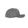 GLEN CHECK CAP, BLACK/WHITE, S/M, FLEXFIT