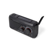 Nordic Drift Titan IPX4 multifunctionele noodradio 4000mAh, zwart