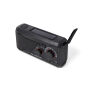 Nordic Drift Titan IPX4 multifunctionele noodradio 4000mAh, zwart Nordic Drift Titan IPX4 multifunctionele noodradio 4000mAh, zwart