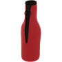 Fris flessenhouder van gerecycled neopreen - Rood