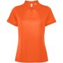 Tormo damespolo met korte mouwen - Fire orange - XL