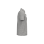 Ecologische herenpolo in piquétricot Moon Grey Heather S