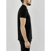 ADV SEAMLESS POLO SHIRT M BLACK XL