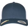 Classic Retro Trucker pet NAVY / WHITE One Size