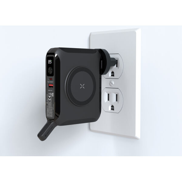 Urban Vitamin Oxnard 5-in-1 65W universele oplader, zwart Urban Vitamin Oxnard 5-in-1 65W universele oplader, zwart