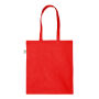 Fairtrade/GOTS draagtas | Rood