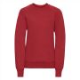 RUS Children's Classic Sweatshirt, Bright Red, 5-6jr