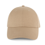 Canvaskatoenen pet met 6 panelen - K-up Gold Label Oak Brown One Size
