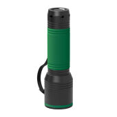 black, green