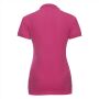 RUS Ladies Fitted Stretch Polo, Fuchsia, M