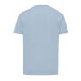 IQONIQ Sierra lichtgewicht gerecycled katoen t-shirt, light heather blue (XS)