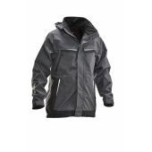1284 Shell jacket do.grijs/zwa xxl