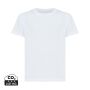 Iqoniq Koli kids recycled cotton t-shirt, white (56)