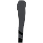 Tweekleurige dameslegging Dark Grey Heather / Black L