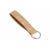 Kurken polsband met sleutelhanger