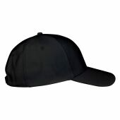 Heavy brushed cap - Italian made - Zwart