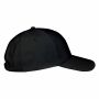 Heavy brushed cap - Italian made - Zwart