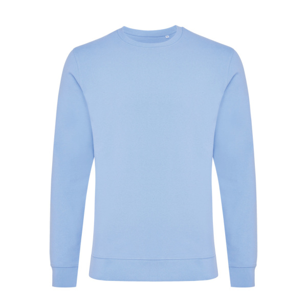 Iqoniq Zion gerecycled katoen sweater, sky blue (S)