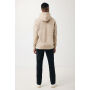 IQONIQ Rila lichtgewicht gerecycled katoen hoodie, desert (XL)