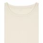 Stella Serena - Het dames T-shirt met lage ronde hals - Natural Raw (S)