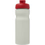 H2O Active® Eco Base 650 ml sportfles met kanteldeksel - Ivoorwit/Rood