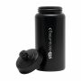 Sugarcane Bio Bidon 500 ml drinkfles - zwart/zwart