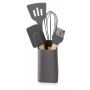 5-piece kitchen utensil set COOKING TOOLS grey