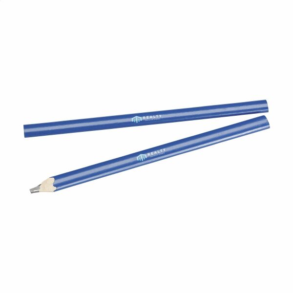 Carpenter wooden pencil - blue Carpenter wooden pencil - blue