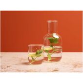 Amelie glazen karaf- en bekerset met matte afwerking - Transparent