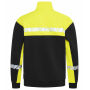 7103 FULL ZIP SWEATSHIRT PGL Black/Yellow 5XL