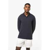 Bio180 piqué herenpolo lange mouwen Black XS