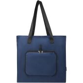 EcoFold RPET opvouwbare draagtas 16 l - Navy