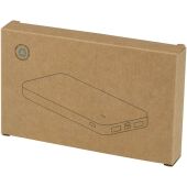 Intan powerbank van 10.000 mAh 10 W van gerecycled plastic - Zwart