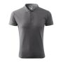 Polo Shirt men's Pique Polo steel-grey 3XL