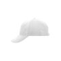 6 Panel Softlining Raver Cap white one size