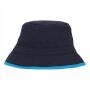 REVERSIBLE BUCKET HAT, NAVY / SAPPHIRE, M/L, NEUTRAL